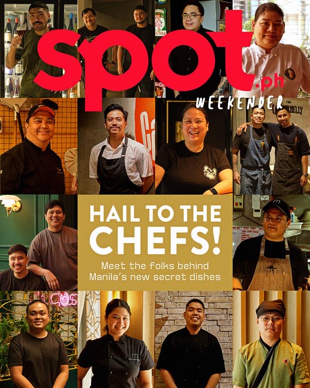 secret menu 3 chefs - weekender cover